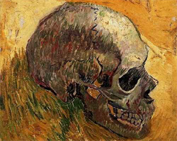 Cráneo lateral, Vincent Van Gogh