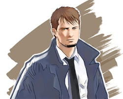 Kyle Hyde, protagonista de Hotel Dusk